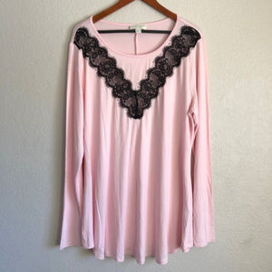 Forever 21 Plus Lace Tunic Top NWOT SZ 1X 3X$25